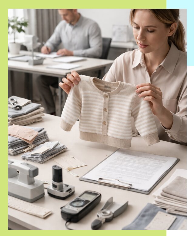 Сертификация детской одежды и текстильных изделий в Сланцах