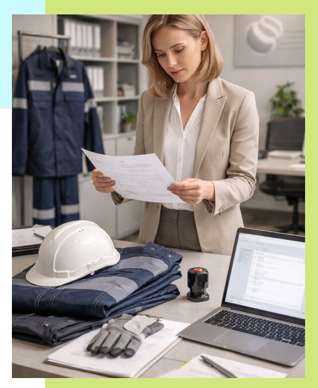 Сертификация спецодежды в Сланцах от 7232 р. | Алешин-Слы