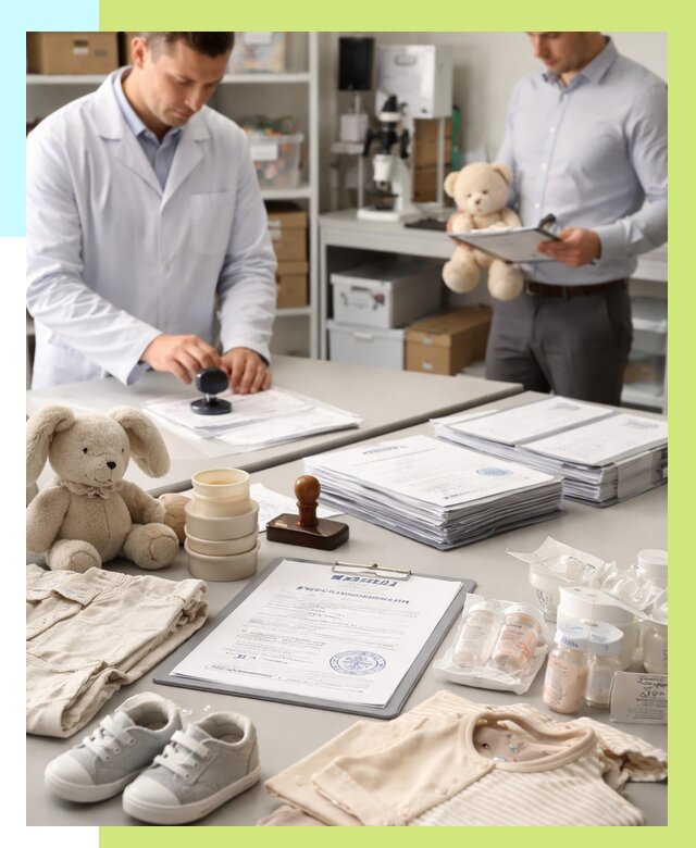 Сертификация детских товаров в Сланцах от 15498 р. | Алешин-Слы