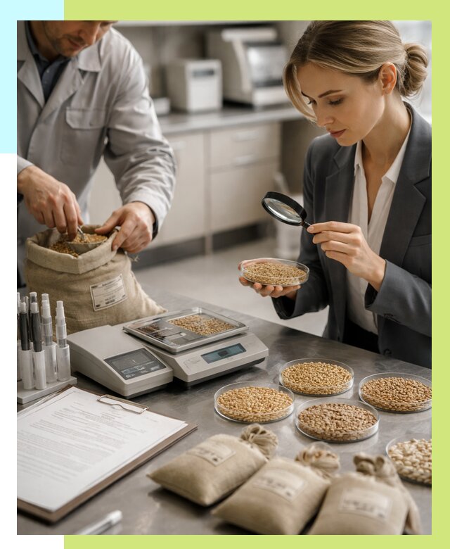 Сертификация зерна в Сланцах по цене от 15498 р. | Алешин-Слы