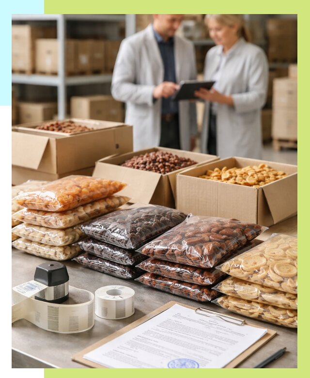 Сертификация сухофруктов в Сланцах от 12398 р. | Алешин-Слы под ключ