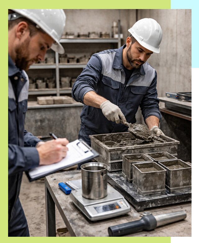 Сертификация качества и соответствия бетона в Сланцах