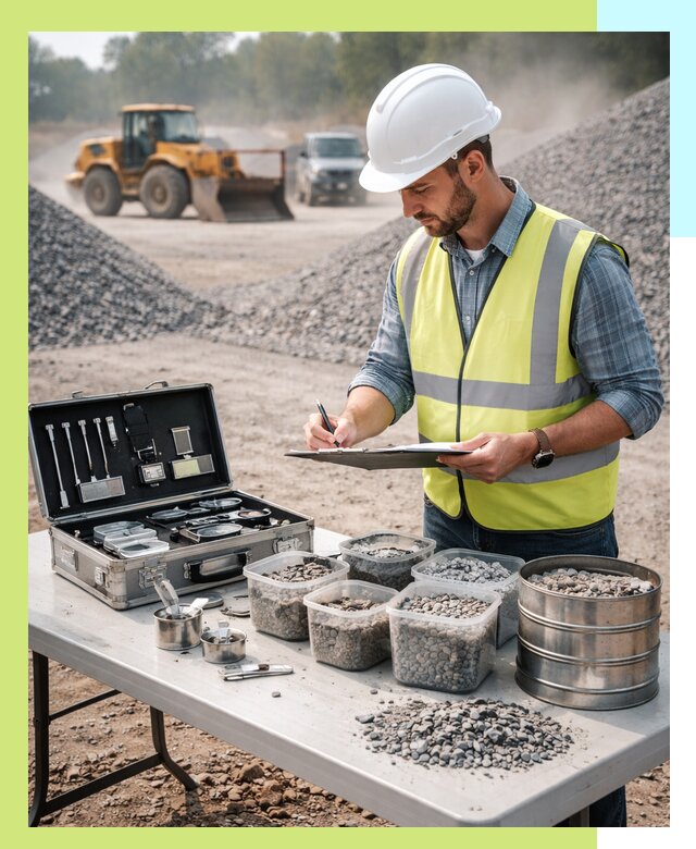 Сертификация щебня в Сланцах по ГОСТу и техническим требованиям