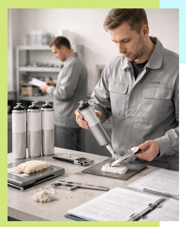 Сертификация монтажной пены и соответствие стандартам в Сланцах