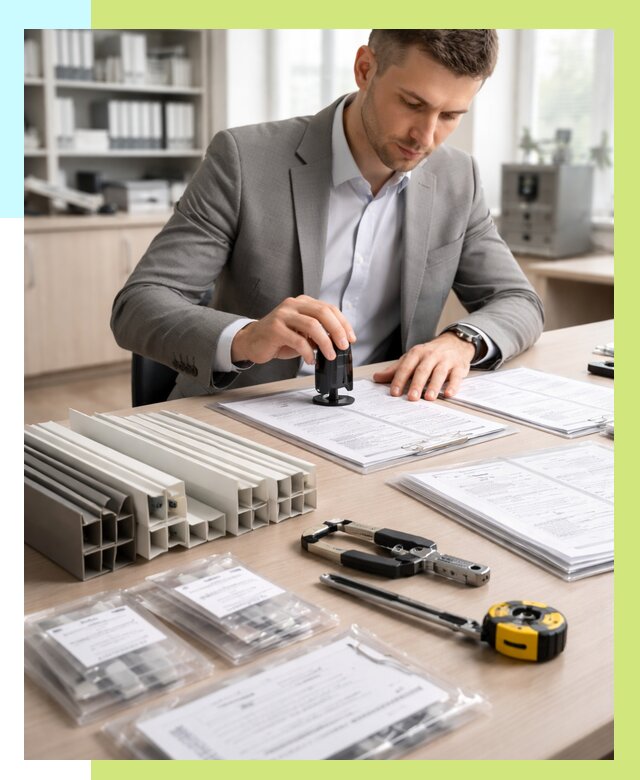 Сертификация ПВХ продукции в Сланцах от 8782 р., Алешин-Слы