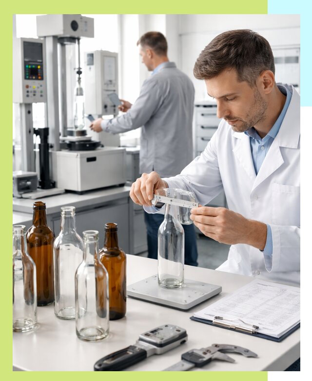 Сертификация стеклянных бутылок и сопутствующей упаковки в Сланцах