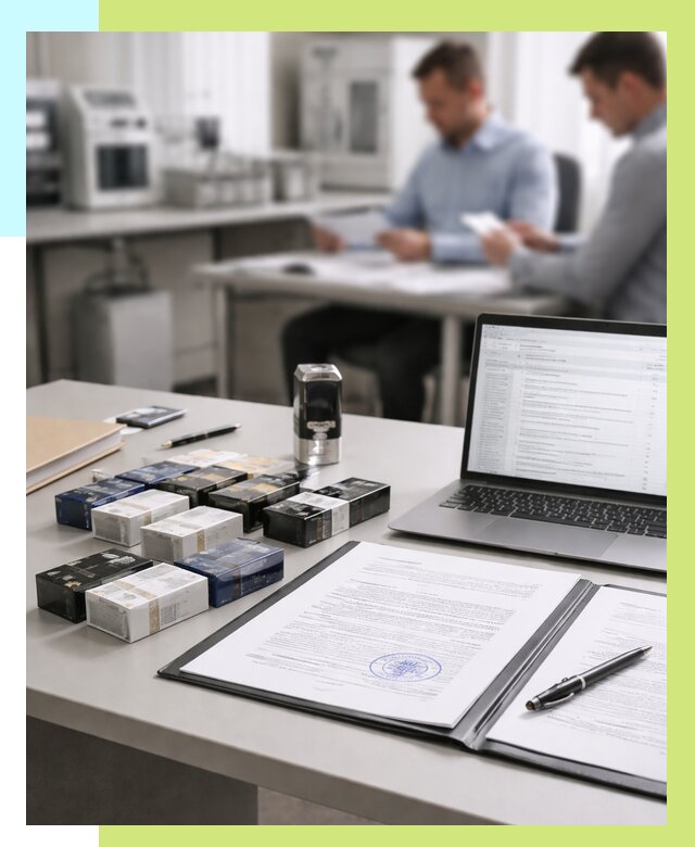 Сертификация сигарет под ключ в Сланцах от 46494 р. | Алешин-Слы