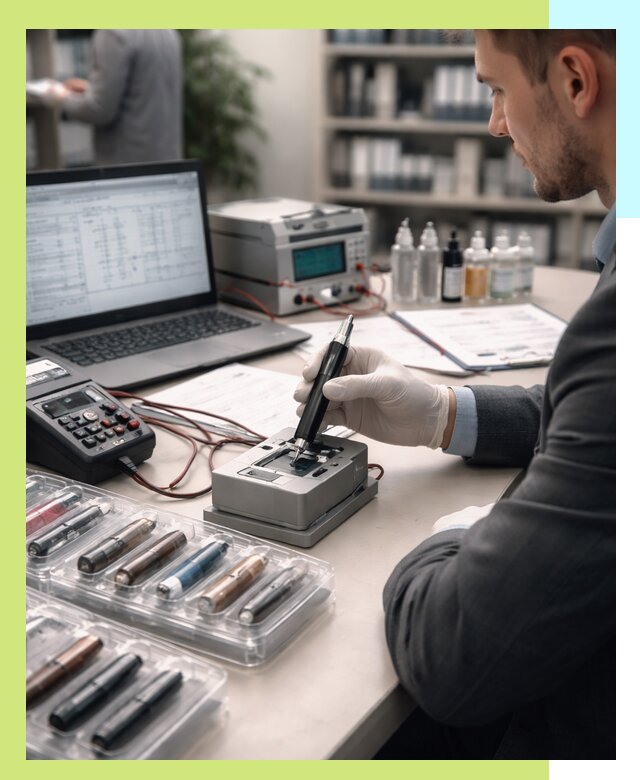 Сертификация электронных сигарет и вейпов в Сланцах