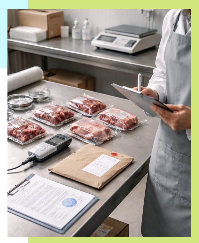 Сертификат на мясо и декларация в Сланцах от 8782 р. | Алешин-Слы