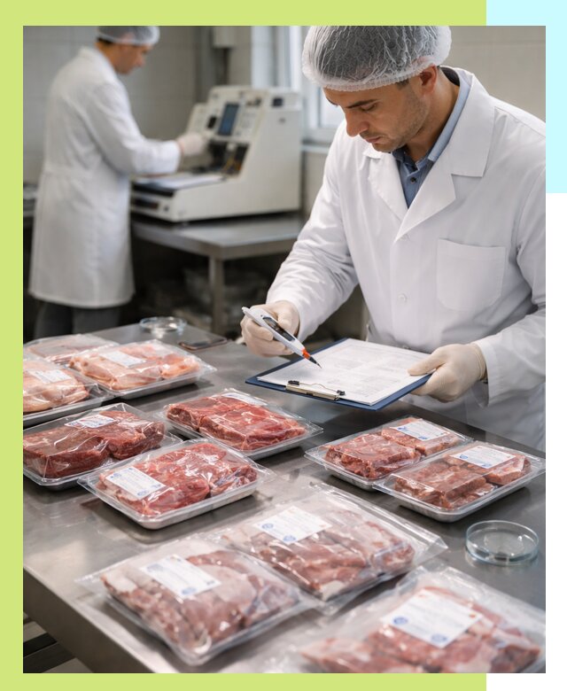 Сертификация мясной продукции и маркировка в Сланцах