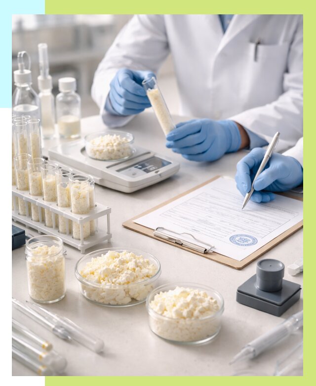 Сертификация творога в Сланцах от 12398 р. под ключ | Алешин-Слы
