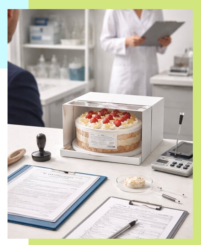 Сертификация тортов в Сланцах от 9299 р. заказать | Алешин-Слы