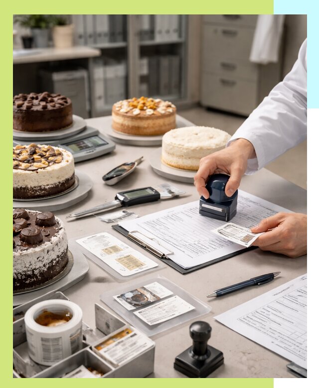 Сертификация тортов и кондитерских изделий в Сланцах
