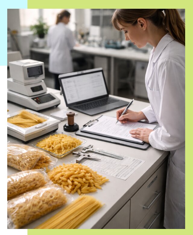Сертификация макаронных изделий в Сланцах от 15498 р. | Алешин-Слы
