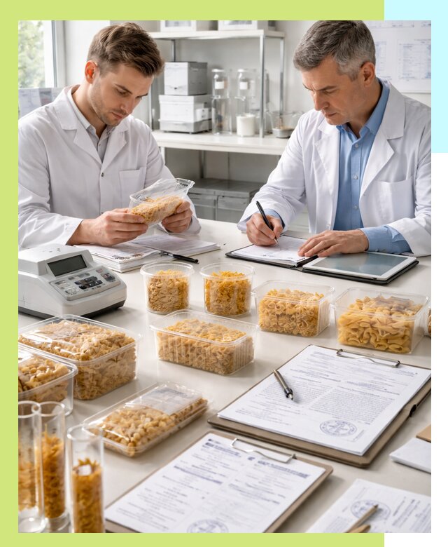 Сертификация макаронных изделий и технологической документации в Сланцах