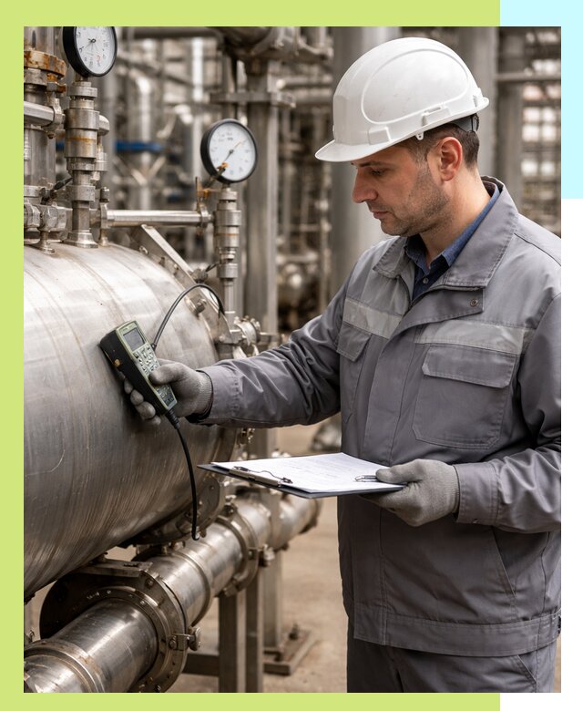 Сертификация оборудования под давлением в Сланцах с допуском