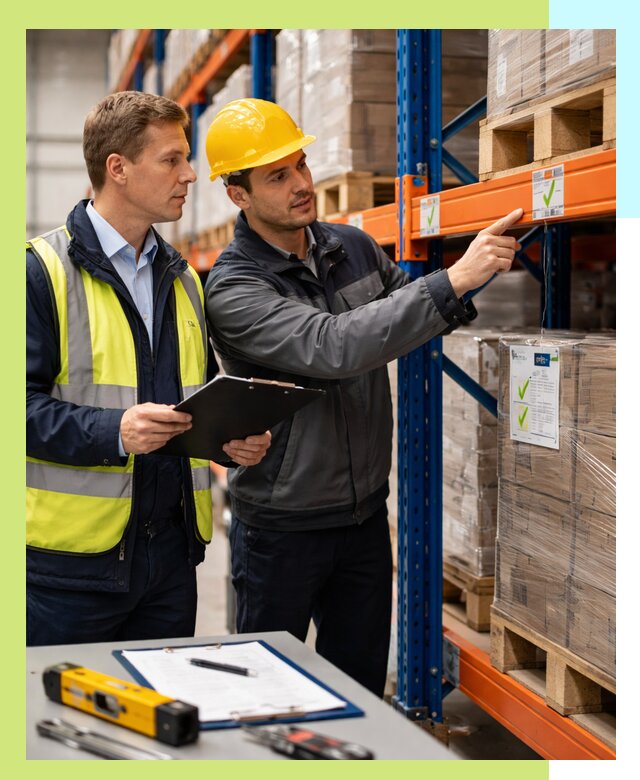 Сертификация стеллажей и складского оборудования в Сланцах