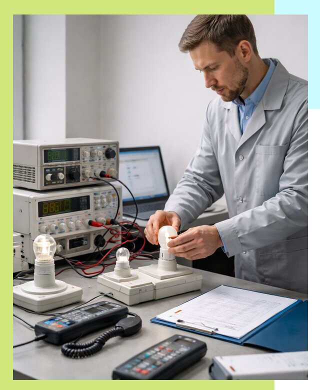 Сертификация ламп и светильников в Сланцах по нормативам