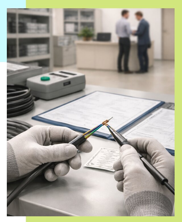 Сертификация провода в Сланцах от 18598 р. в Алешин-Слы