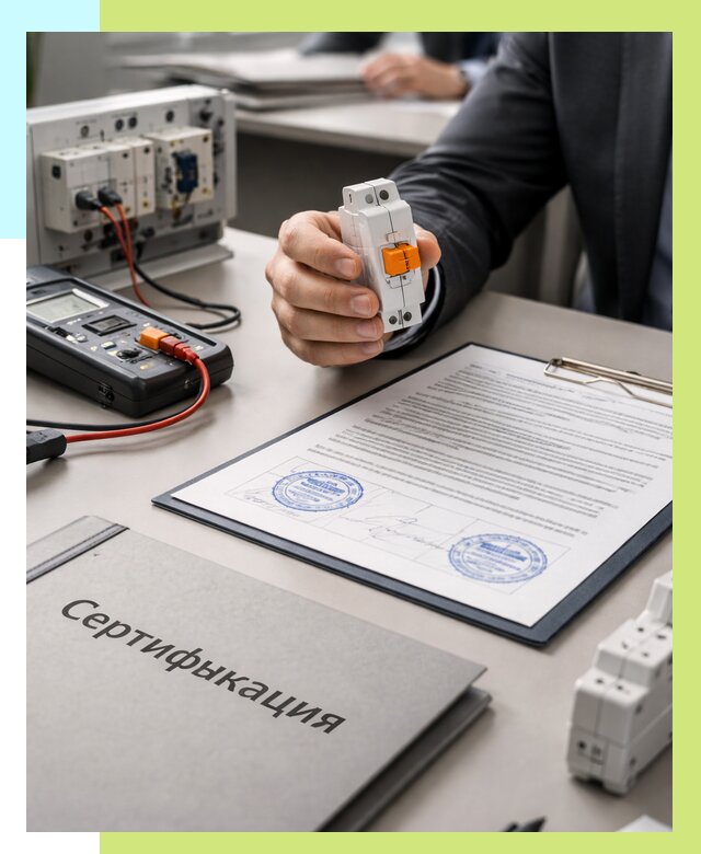Сертификация выключателей под ключ в Сланцах от 15498 р. | Алешин-Слы