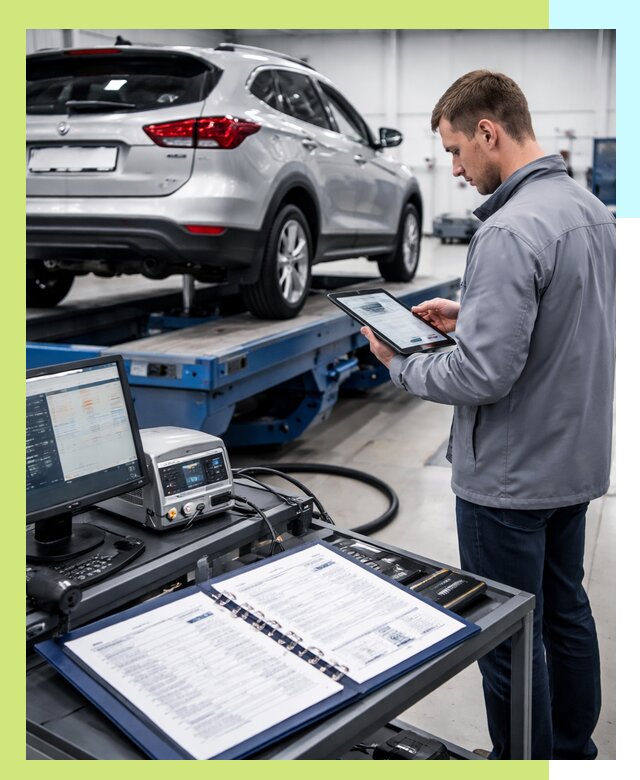 Сертификация колесных транспортных средств в Сланцах