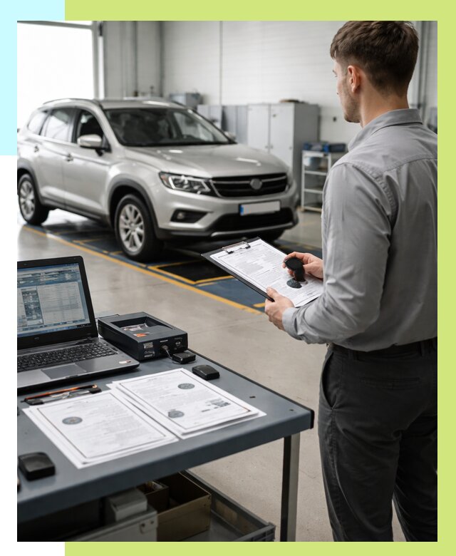 Сертификация транспортных средств в Сланцах от 12398 р. | Алешин-Слы