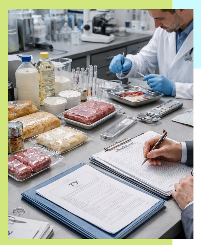 Разработка ТУ на пищевую продукцию и регистрация в Сланцах