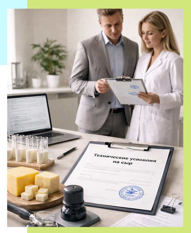 ТУ на сыры в Сланцах срочно от 12398 р. — оформление | Алешин-Слы