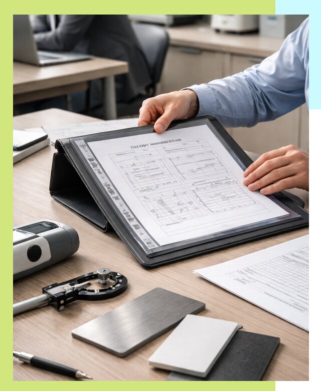 Оформление паспорта материала для продукции в Сланцах