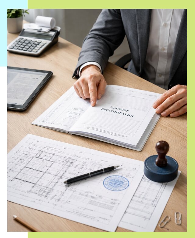 Паспорт эксплуатации в Сланцах под ключ от 4649 р. Алешин-Слы