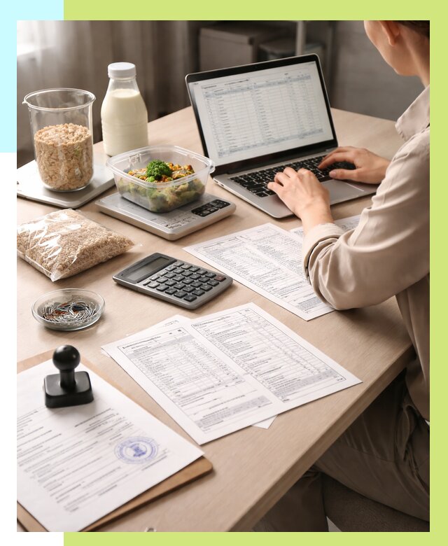 Просчет БЖУ для маркировки в Сланцах от 1550 р. | Алешин-Слы