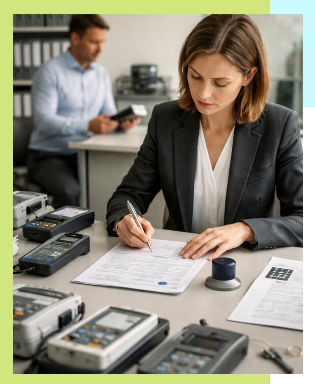 Получение официального сертификата на оборудование в Сланцах