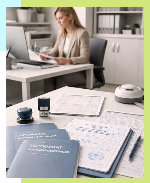 Сертификаты пожарной безопасности в Сланцах от 15498 р. | Алешин-Слы