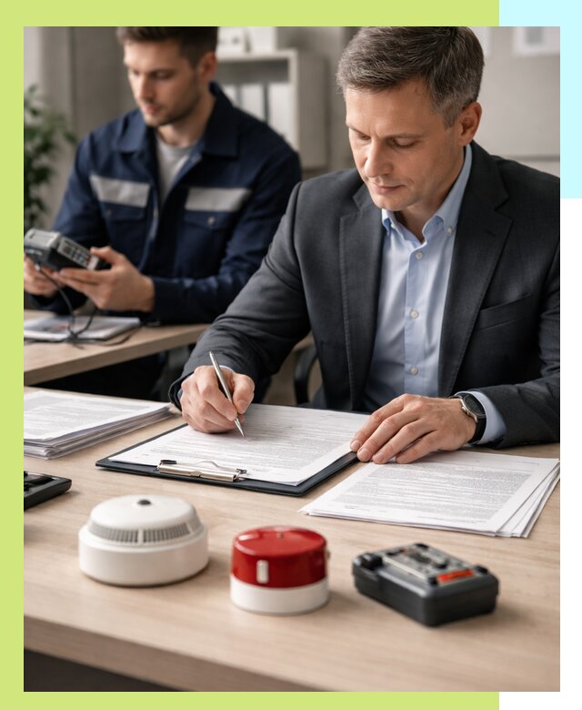 Получение добровольного пожарного сертификата в Сланцах