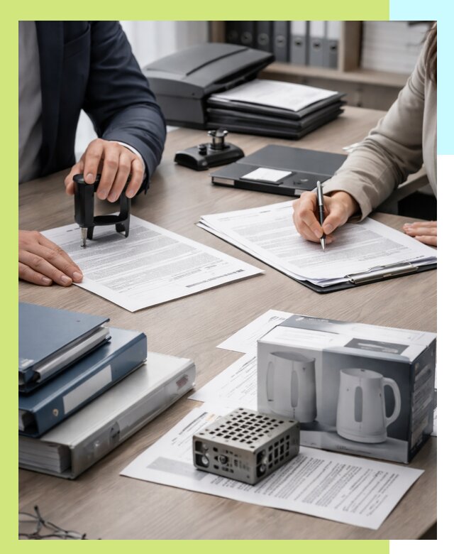 Оформление деклараций соответствия на продукцию в Сланцах