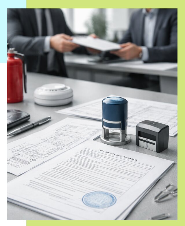 Декларация пожарной безопасности в Сланцах от 8266 р. | Алешин-Слы