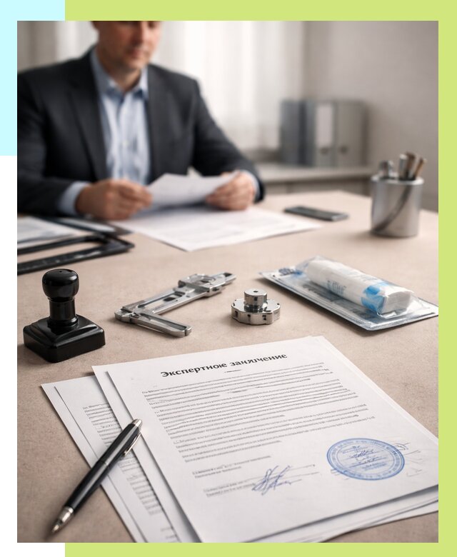 Экспертное заключение на продукцию в Сланцах от 8782 р. | Алешин-Слы