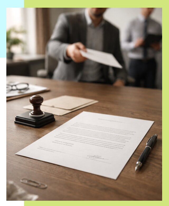 Отказное письмо по сертификации в Сланцах от 3616 р. | Алешин-Слы