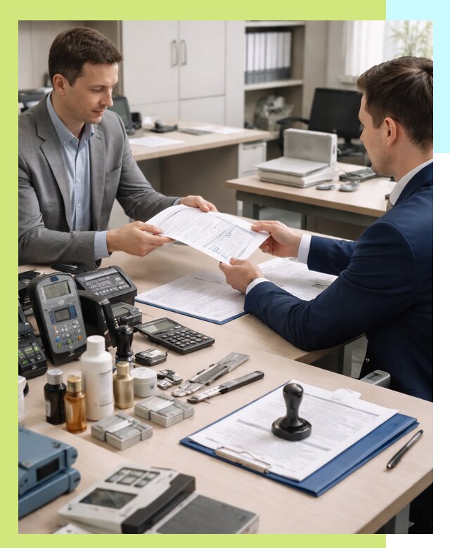 Оформление и получение заключения РЧЦ для оборудования в Сланцах