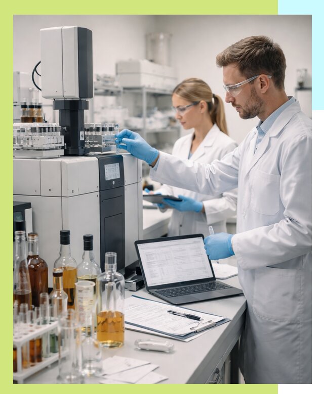 Выдача заключения о спиртосодержании продукции в Сланцах