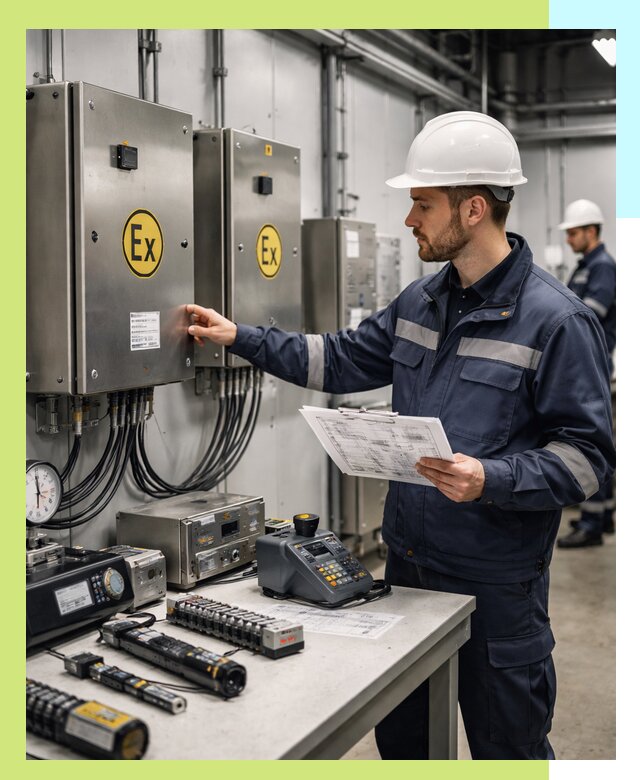 Сертификат взрывозащиты промышленного оборудования в Сланцах