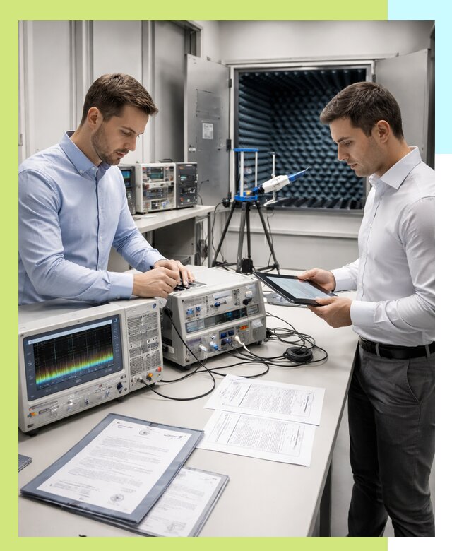 Оформление и выдача сертификата ЭМС для продукции в Сланцах