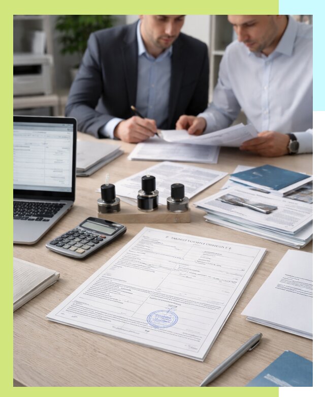 Оформление сертификата происхождения СТ 1 для экспорта в Сланцах