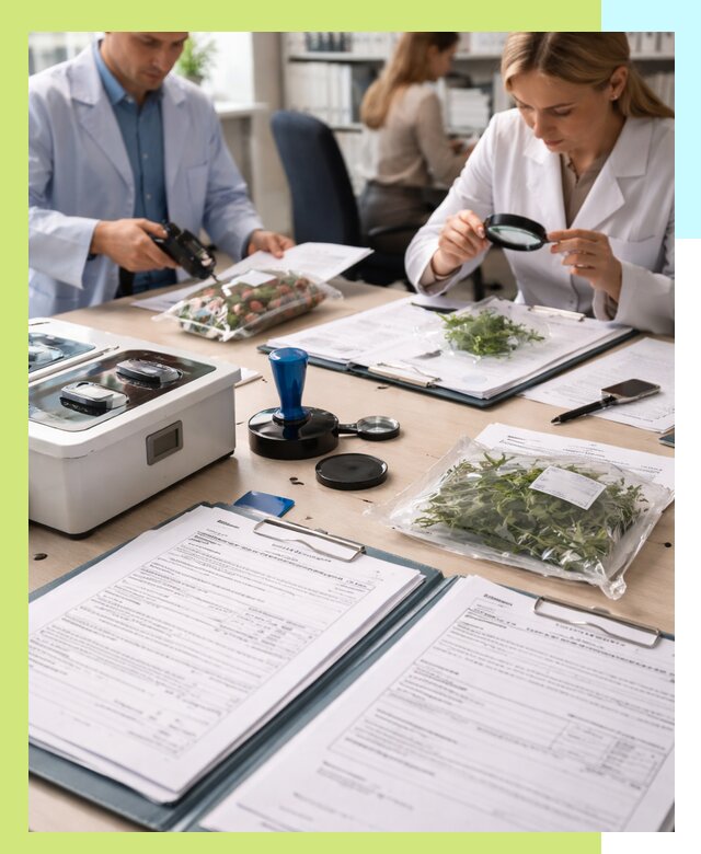 Оформление карантинного сертификата для растений в Сланцах