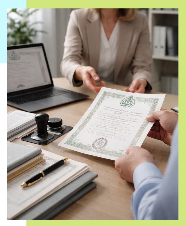 Халяль сертификат в Сланцах, получить от 15498 р. | Алешин-Слы