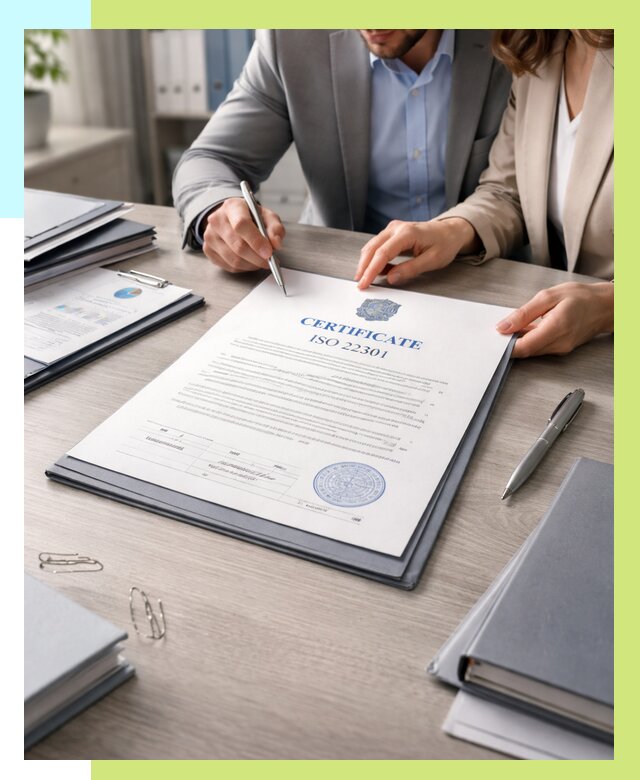 Сертификат ISO 22301 в Сланцах от 46494 р. | Алешин-Слы срочно