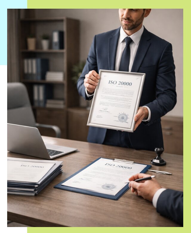 Сертификат ISO 20000 в Сланцах под ключ от 123984 р., Алешин-Слы