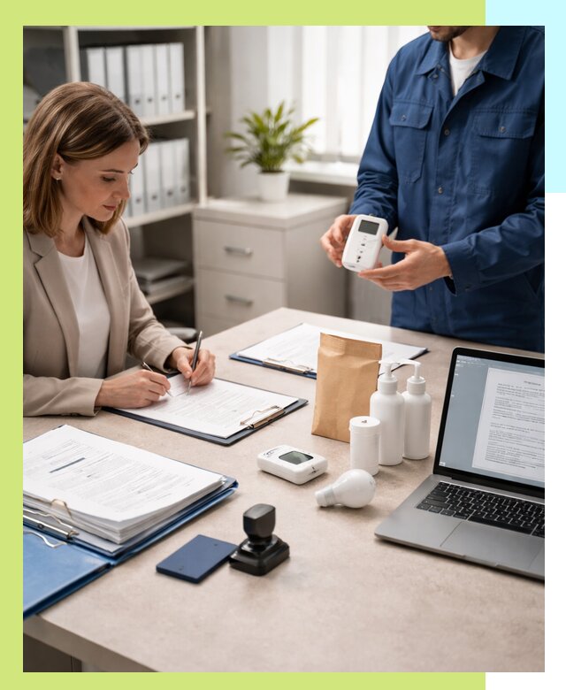 Декларирование продукции в Сланцах, оформление деклараций